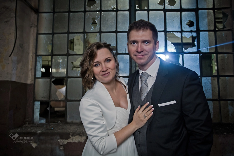 Industrialny Plener Ślubny