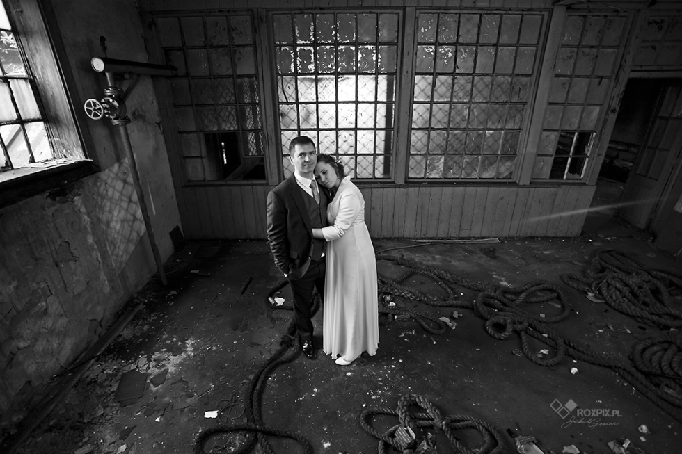 Industrialny Plener Ślubny