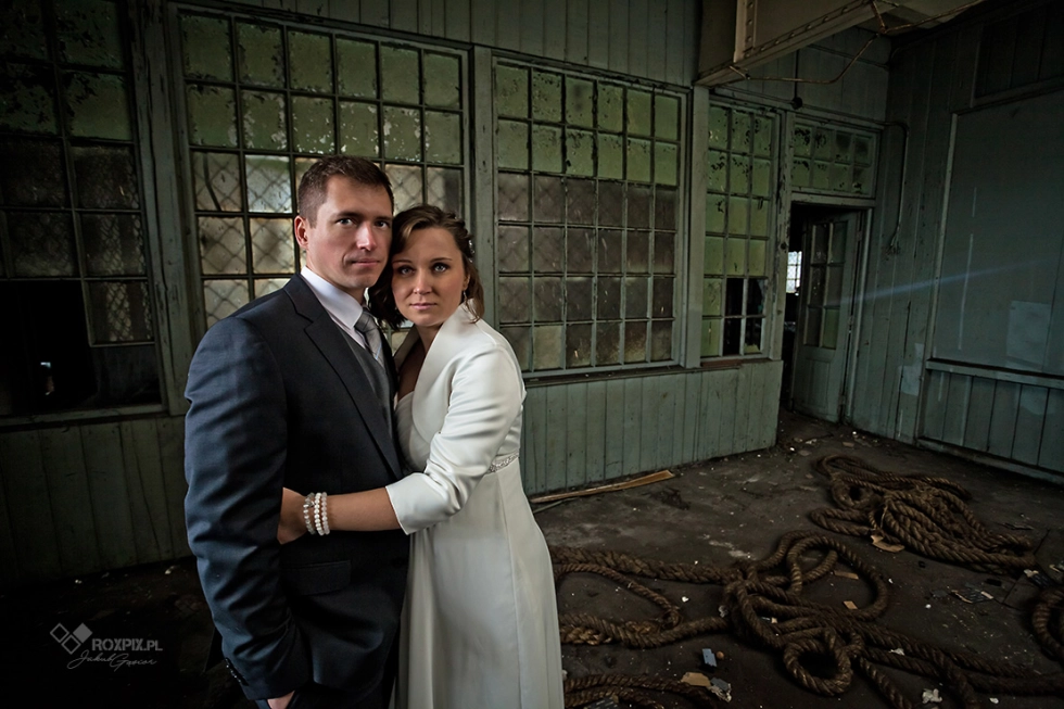 Industrialny Plener Ślubny
