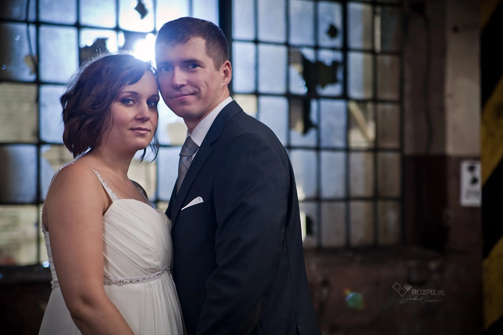 Industrialny Plener Ślubny