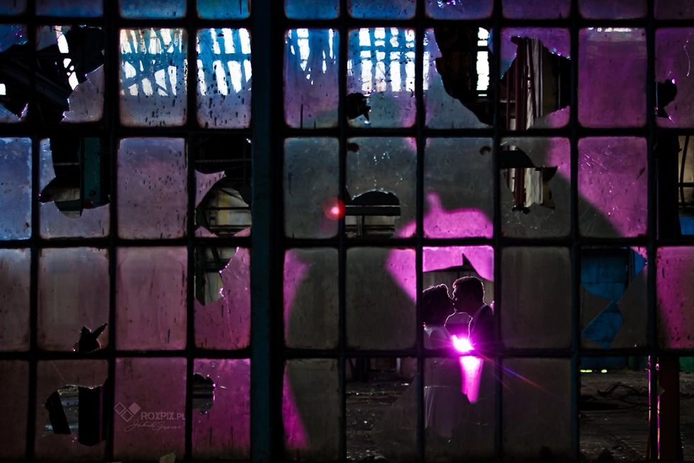 Industrialny Plener Ślubny