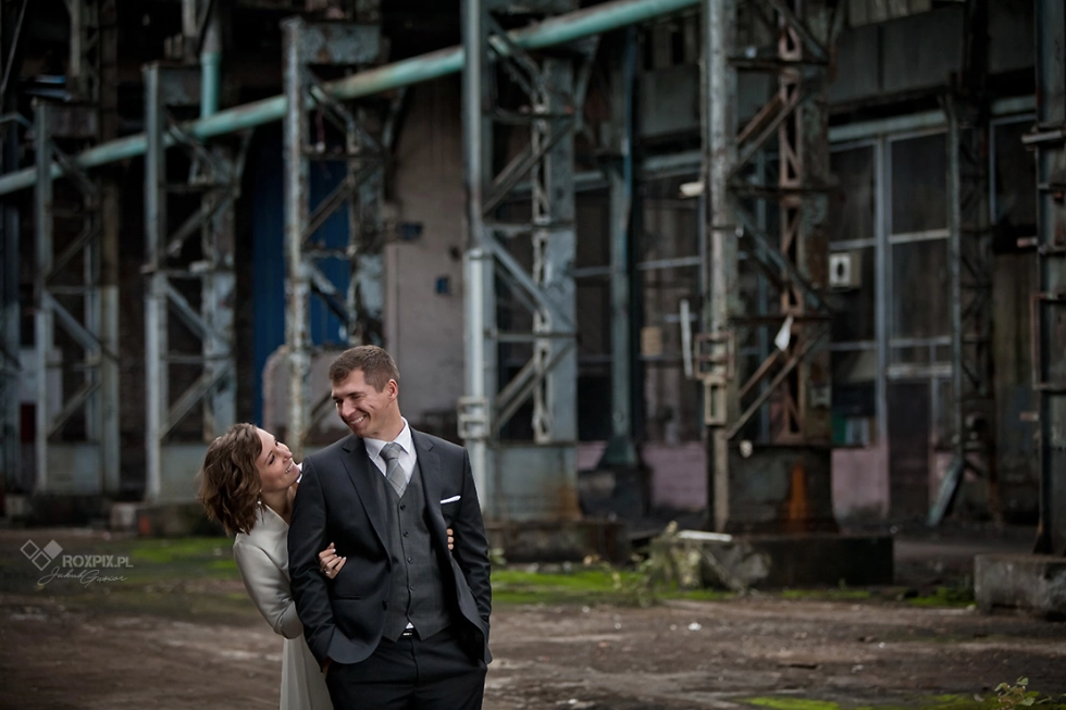 Industrialny Plener Ślubny
