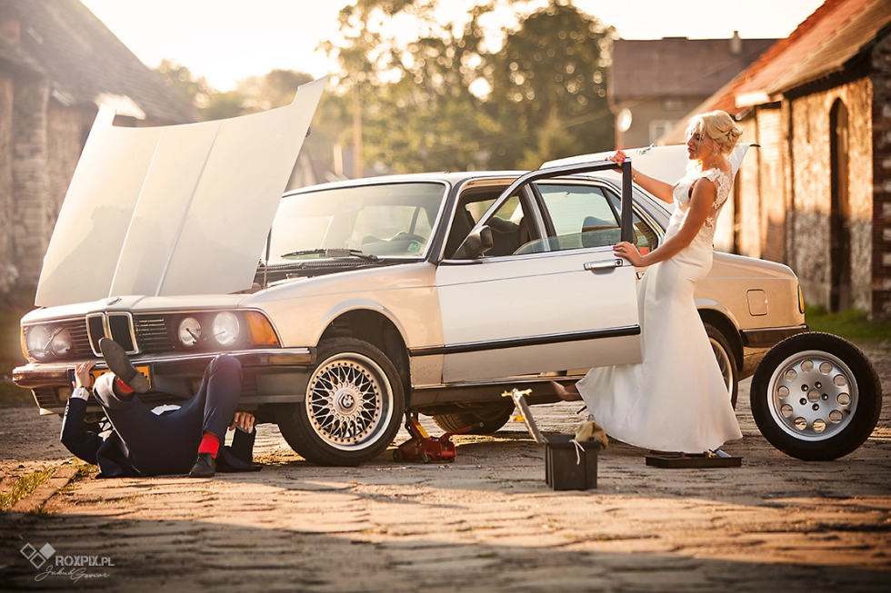 Sesja Ślubno-Motoryzacyjna