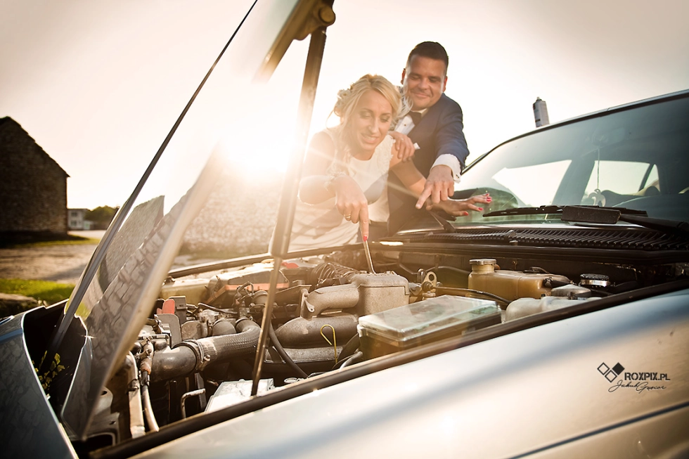 Sesja Ślubno-Motoryzacyjna