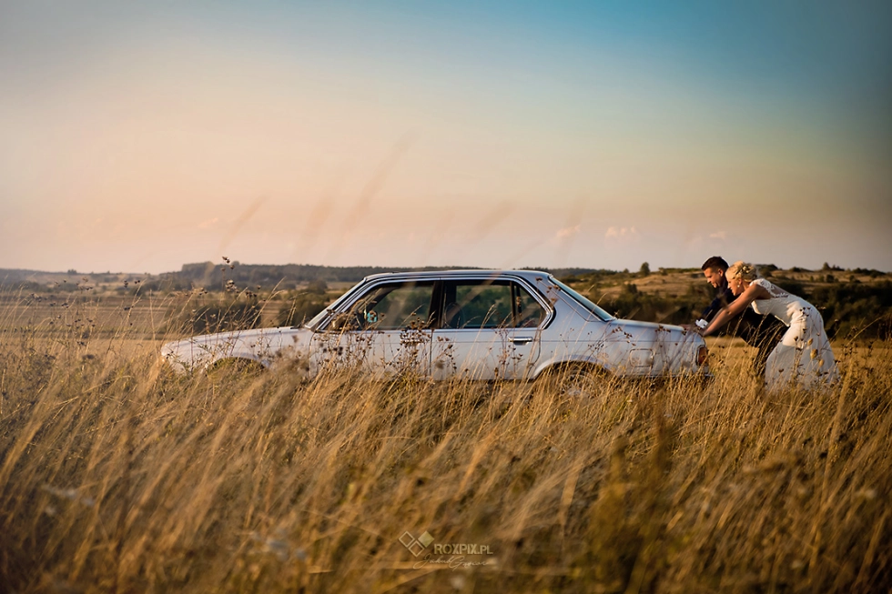 Sesja Ślubno-Motoryzacyjna