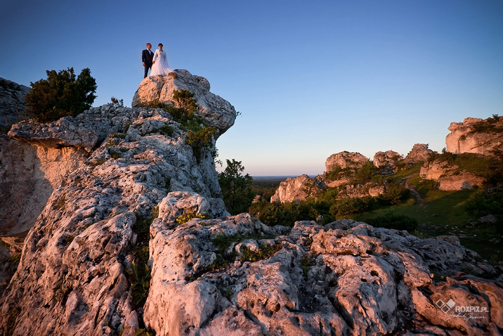 Wspinaczkowy Plener Ślubny