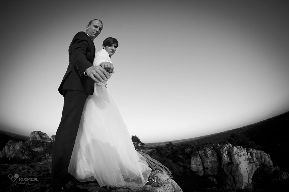 Wspinaczkowy Plener Ślubny