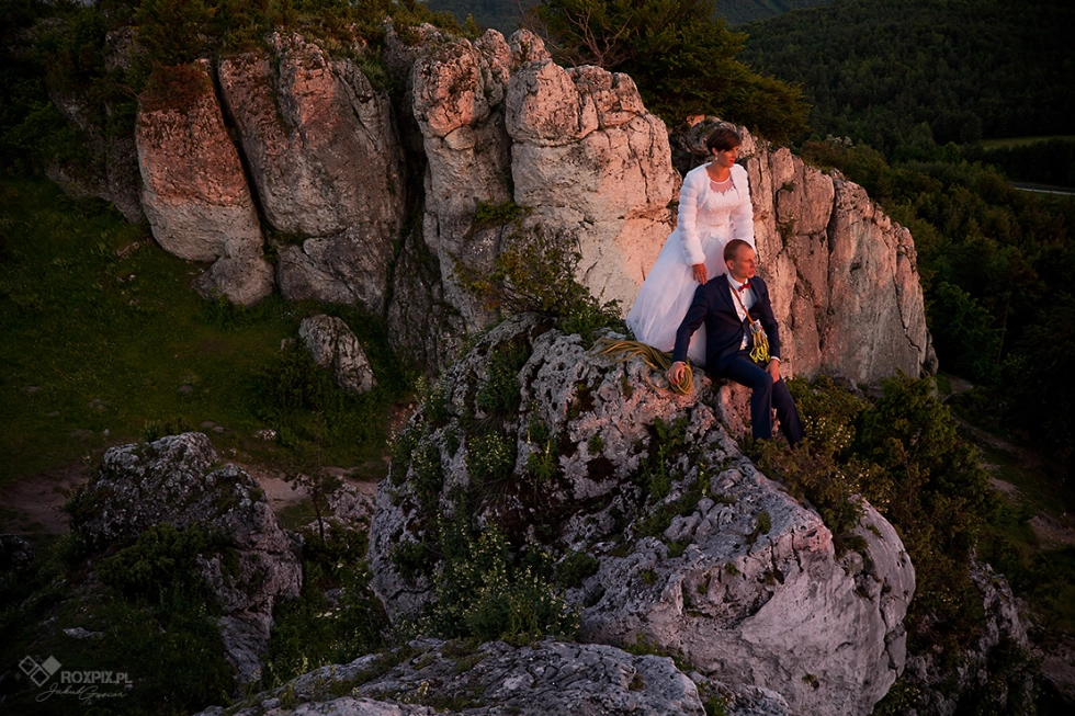 Wspinaczkowy Plener Ślubny