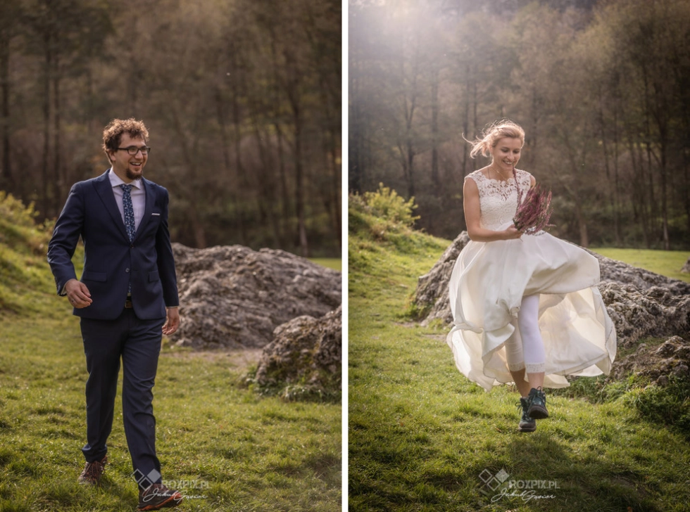Sesja Ślubna w Dolinie Kobylańskiej