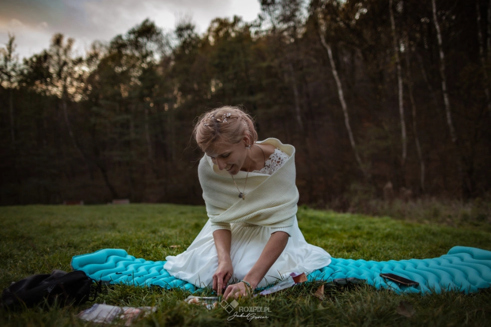 Wspinaczkowa Sesja Ślubna w Dolinie Kobylańskiej